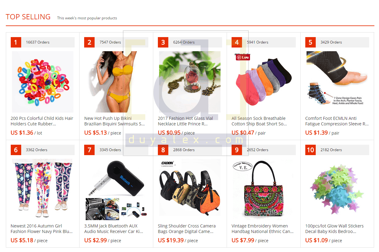 nguon hang aliexpress