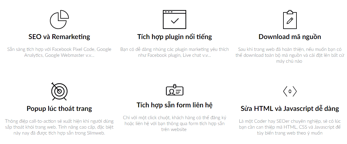 landing page mien phi