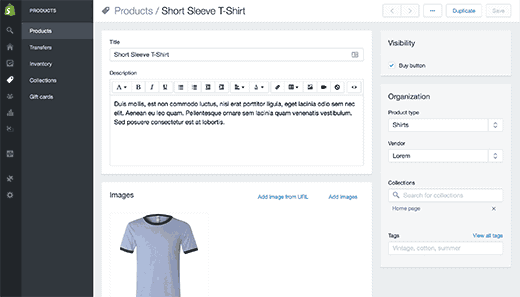 add product shopify Hướng dẫn cách đăng sản phẩm lên Shopify