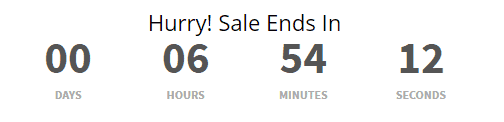 Đồng hồ đếm ngược trên Shopify