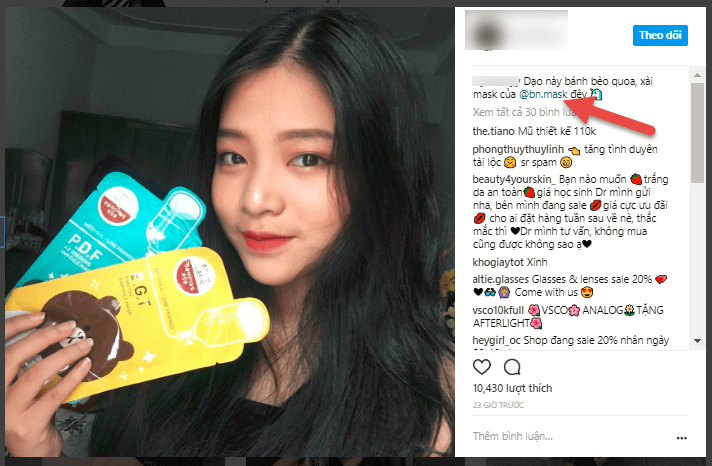 ban hang tren instagram