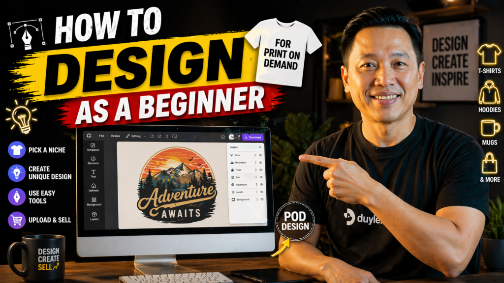 How To Design For Print On Demand As A Beginner- WITH ...
