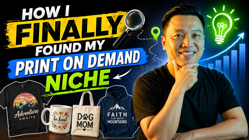 How I FINALLY found my print on demand niche