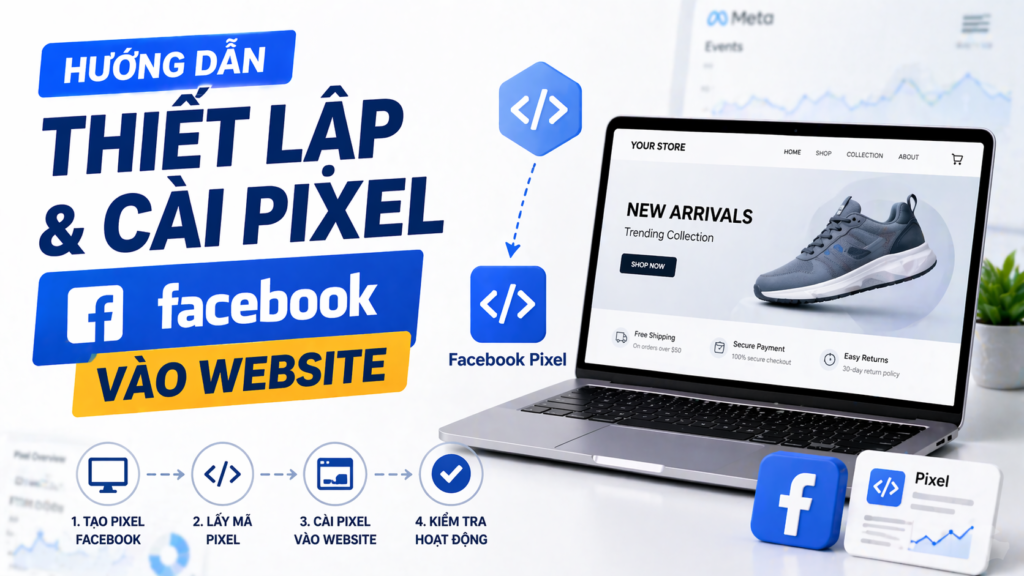 Hướng dẫn thiết lập và cài Pixel Facebook vào website