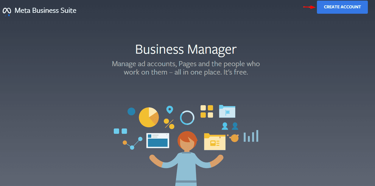 Facebook event manager account