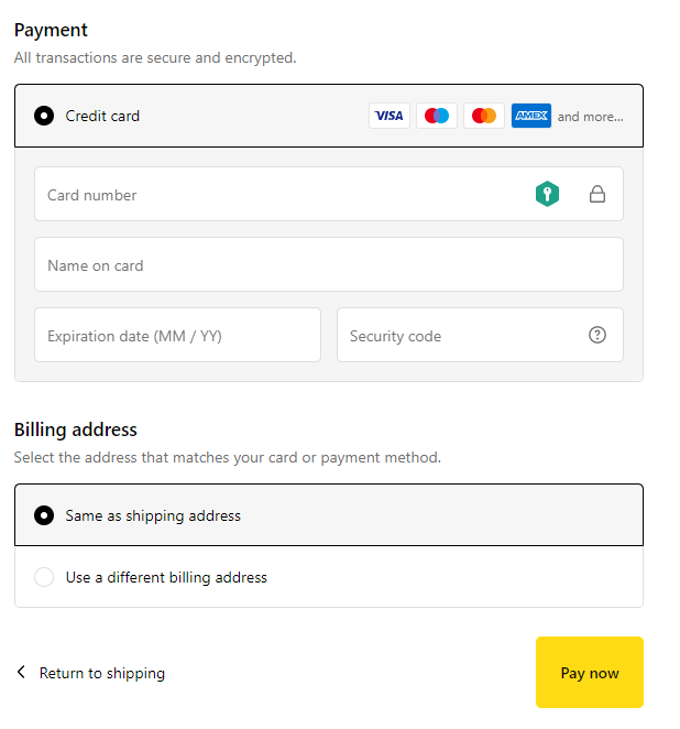 shopify payment Đăng ký cổng thanh toán Shopify Payment