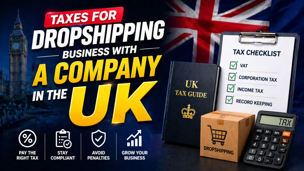 Taxes for Dropshipping Businesses Registered in the UK
