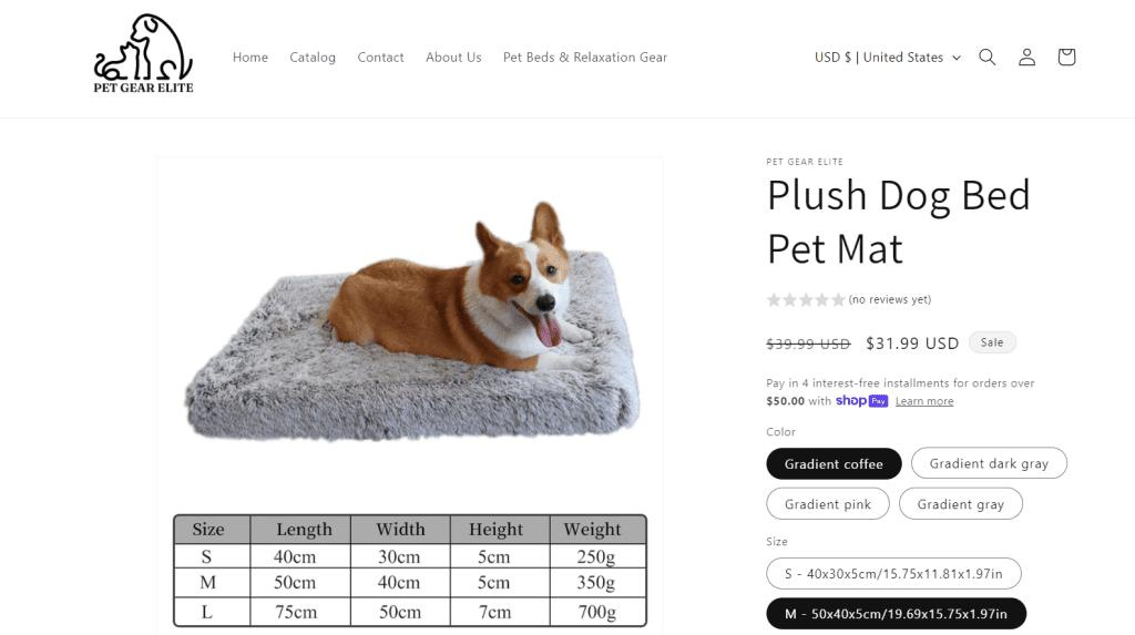 plush dog bed retail duyalex 2