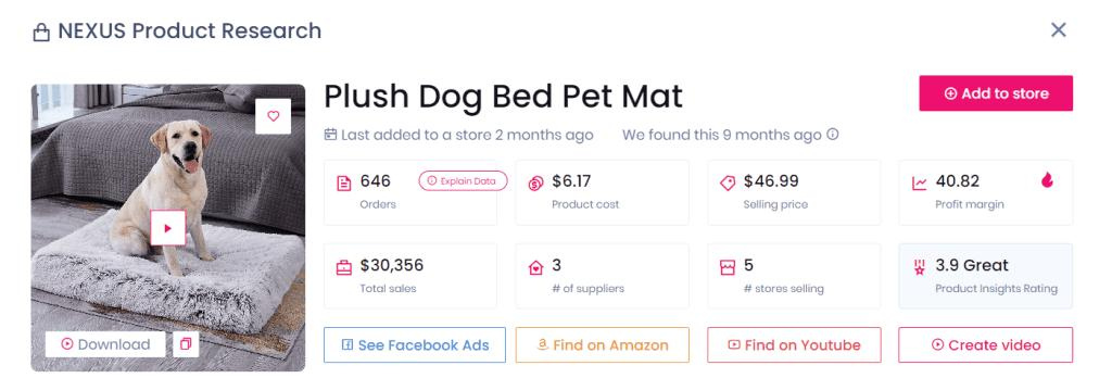 plush-dog-bed-sell-the-trend 