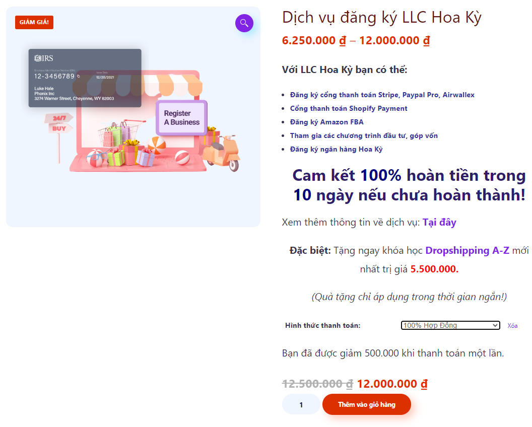 thanh toan dropshipping shopify 4