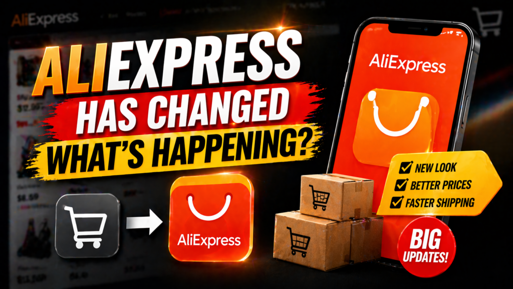 Aliexpress has changed - What's going on?