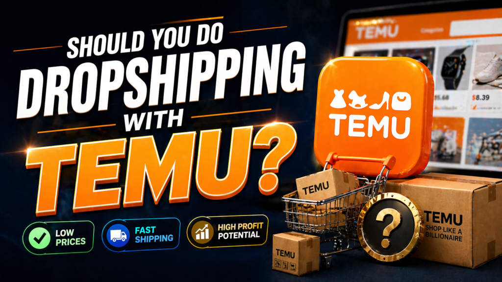 Is it a good idea to do dropshipping with Temu?
