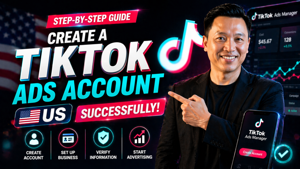 Guide to successfully creating a US TikTok advertising account.