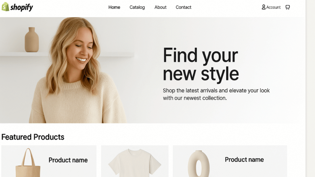 website shopify