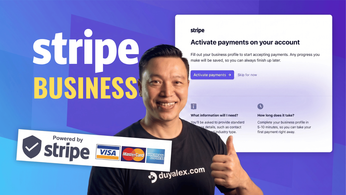 hướng dẫn tự đăng ký stripe hao kỳ