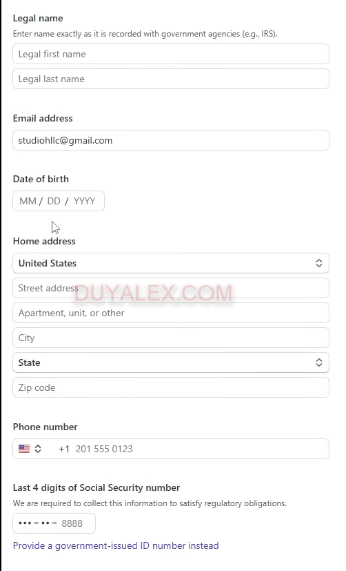 Cập nhật các thông tin về chủ sở hữu LLC