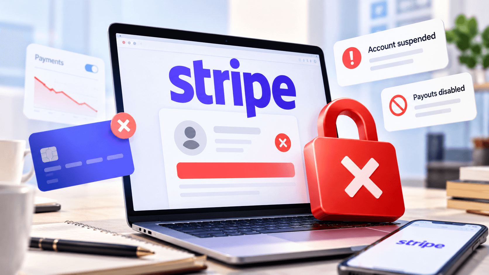 Stripe Bị Khóa Tài Khoản: Nguyên Nhân Và Cách Xử Lý Từng Bước